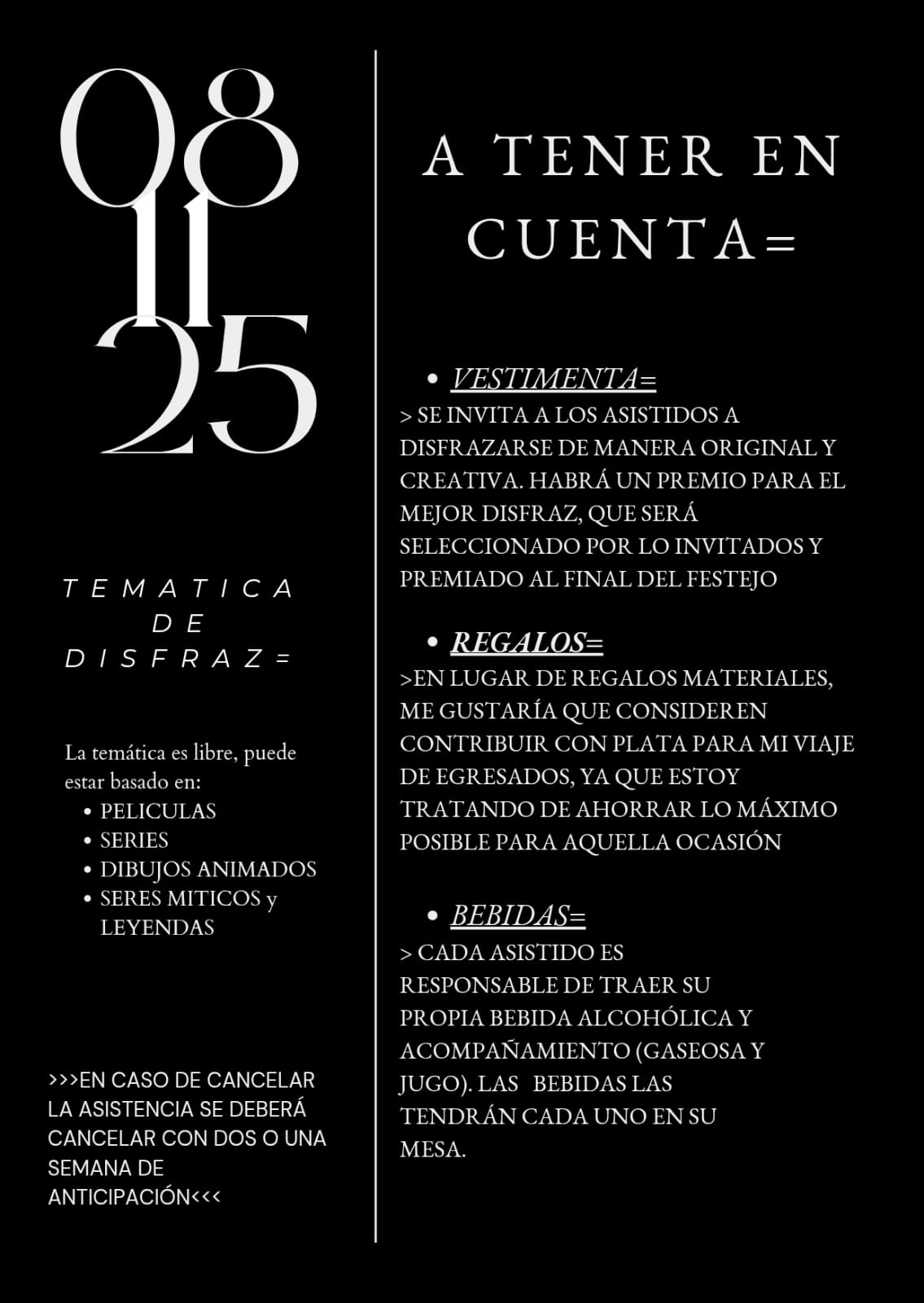 Entrada al salón